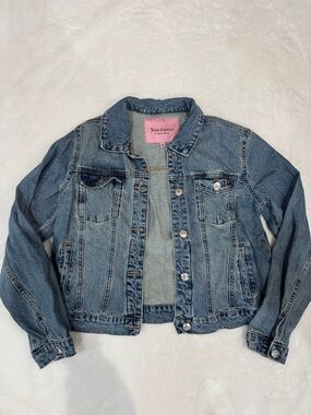 Juicy Couture Light Blue Denim Jean Jacket